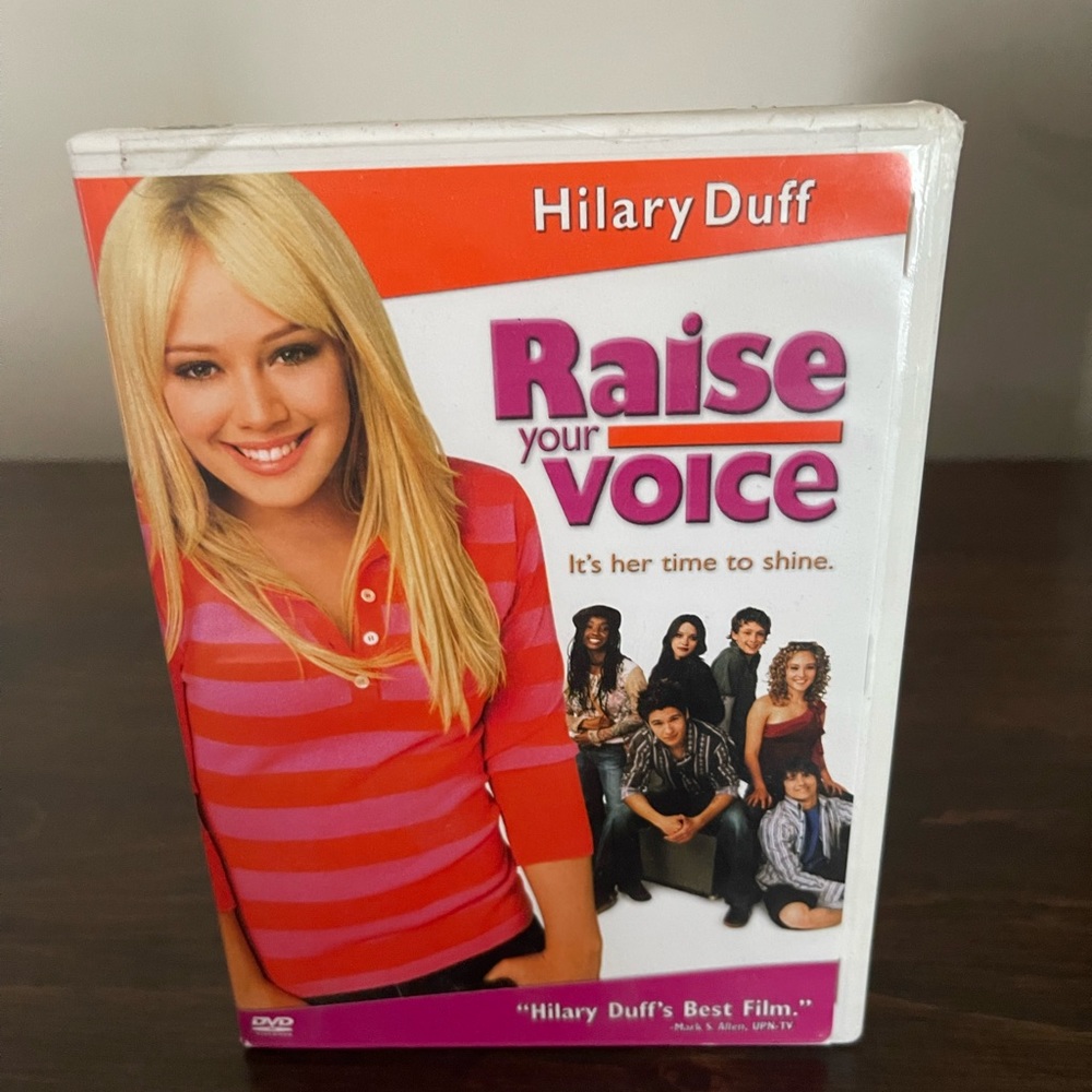 RAISE YOUR VOICE - HILARY DUFF - 2004 - DVD MOVIE